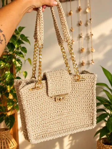 Bolsa de crochê