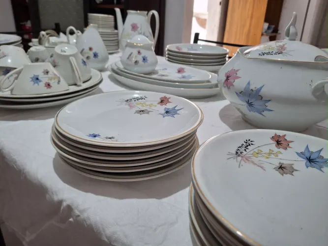 Conjunto de Louças e Pratos