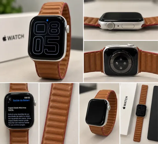 APPLE WATCH SÉRIES 10 46mm SAÚDE DA BATERIA 100%
