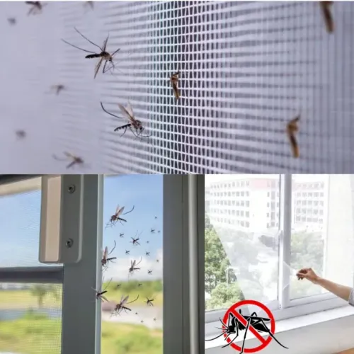 Tela Mosquiteiro De Nylon Anti Mosquito Muriçoca 1,30m x 1,50m (Novo)