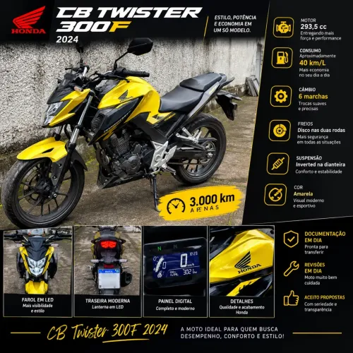 Honda CB 300f Twister Flex 2024