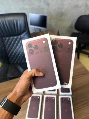 Caixa Vazias dos Lançamentos Apple 18 Pro Max Todas as Cores