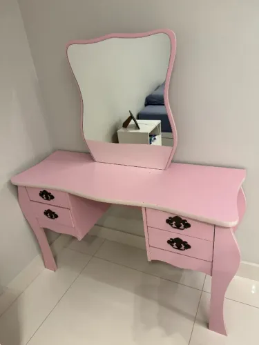 Penteadeira Rosa