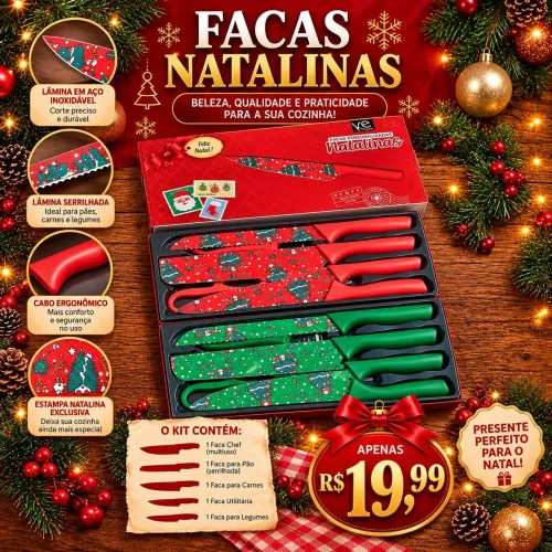 Kit faca Natália