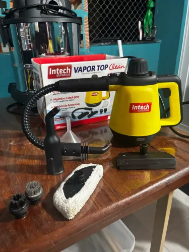 Vaporizador e Higienizador Intech Machine Vapor Top Clean 1200W + Acessórios