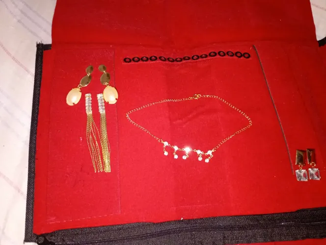 Joias folheadas banhadas a ouro a venda o kit