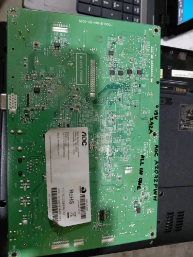 Placa mãe All in one aoc a2072pwh