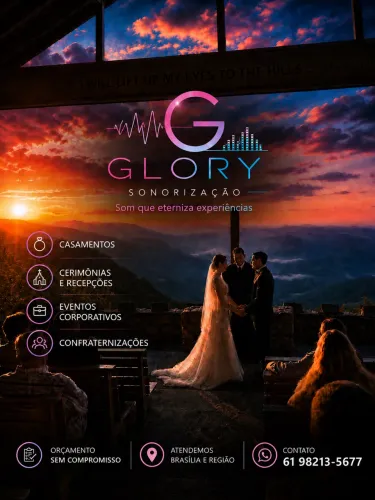 Sonorização para Casamentos, Cerimônias e Eventos | Glory Sonorização