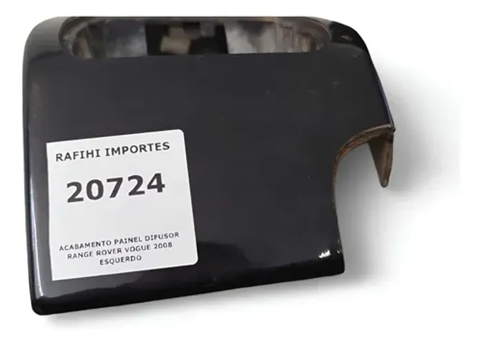 Acabamento Painel Difusor Range Rover Vogue 2008 Esquerdo Preta