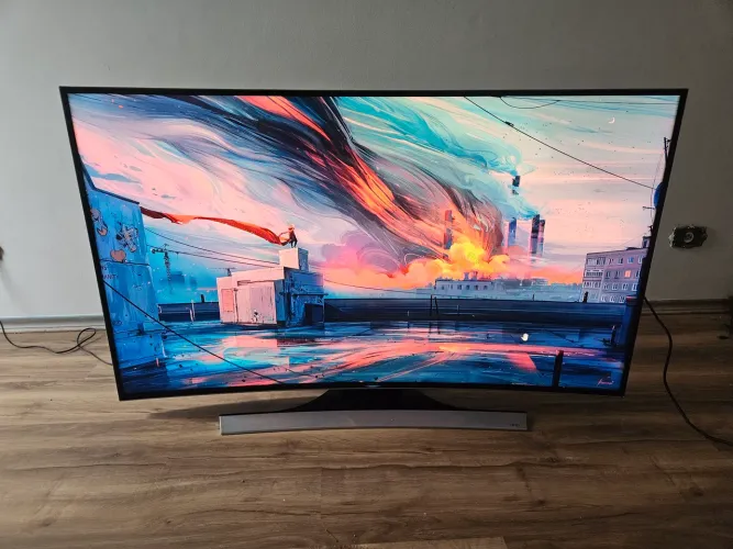 Smart TV 55" Samsung 4K Curva