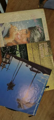 Discos de vinil antigos