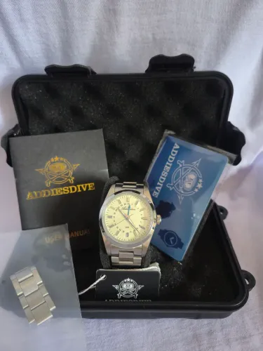 Relógio addiesdive gmt