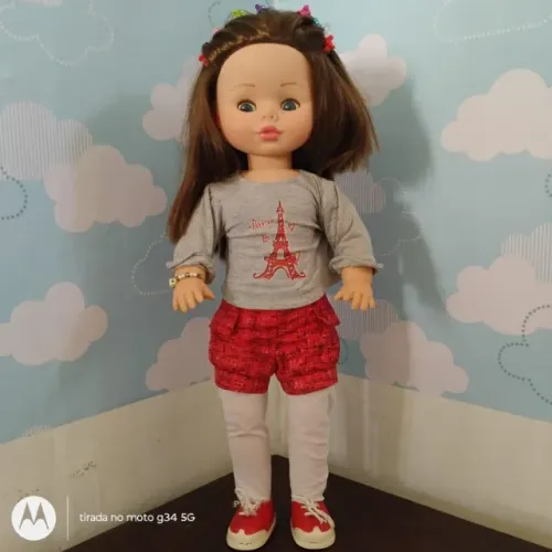 Boneca Antiga Look Fashion Giuli da Estrela