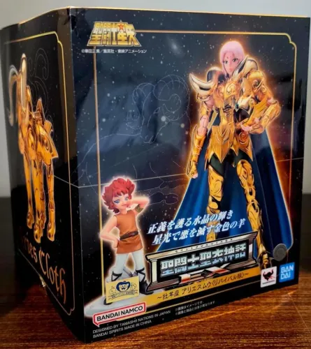 Mu de Áries Ex Revival Cloth Myth Bandai - NOVO