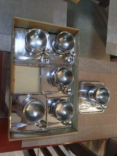 KIT DE CAFÉ EM INOX TRAMONTINA