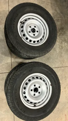 Jogo Rodas Original Ferro Amarok com Pneu