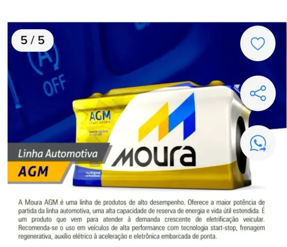 Bateria para Mercedes c180 c200c250 2015 a 2022
