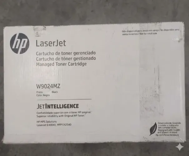 Lote com 5 Toner Hp W9024MZ Original Novo Caixa Avariada