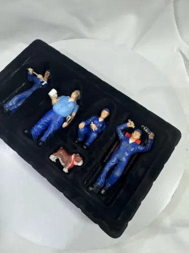 Miniaturas Gmp G1800121 Figurines De Mecânicos Oficina 1:18