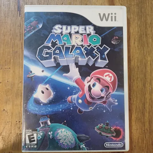Jogo Mario Galaxy Wii americano