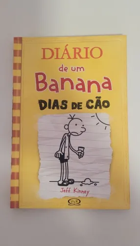 Livro Diário de um Banana Vol.4 - Usado em bom estado