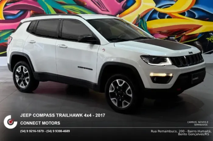 Jeep Compass Trailhawk 2.0 4X4 Dies. 16V Aut. 2017