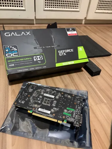 Placa de Vídeo GTX 1650 Super GALAX 4GB GDDR6 - Com Caixa Original