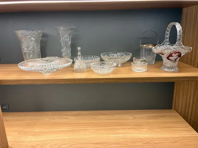 Conjunto de Diversos Cristais Bohemia/outros