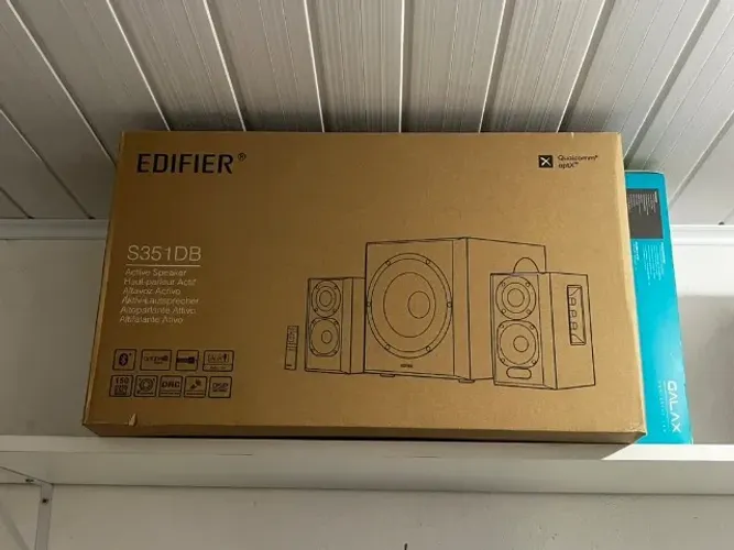 Caixa de Som com Subwoofer, 150W RMS, Bivolt, Bluetooth, casa e festas - S351DB EDIFIER
