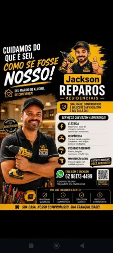 Eletricista encanador montador de móveis
