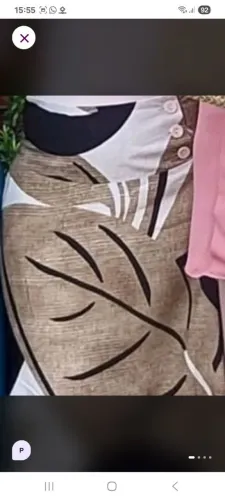 Saia longa viscose 