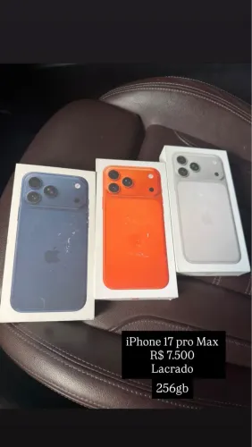 iPhone 17 pro Max 256gb lacrado