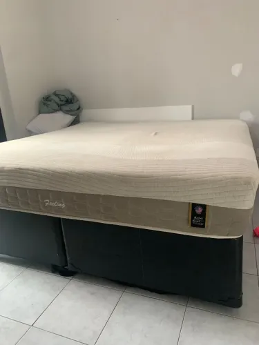 Colchão King Size com Box