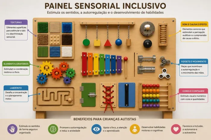 Painel sensorial 