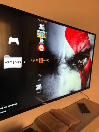 ? PLAYSTATION 3 DESBLOQUEADO (HEN) + SSD 500GB + CONTROLE SPARK N5