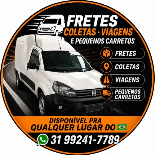 Coletas fretes transportes