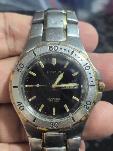Relógio CITIZEN SAPPHIRE 2500-8000637 À QUARTZ - REVISADO