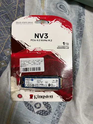 Nvme Kingston 1tb nv3 PCI 4.0