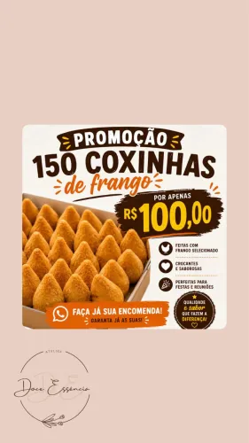Coxinhas na promoçãoooo