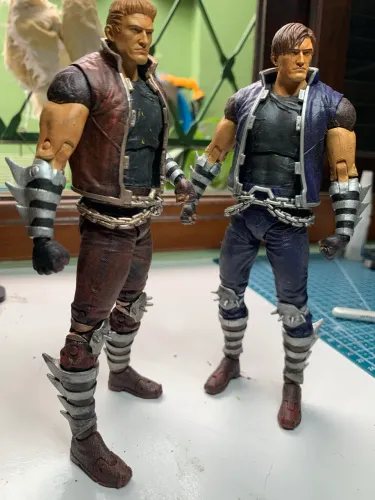 Double dragon dc mcfarlane multiverse custom