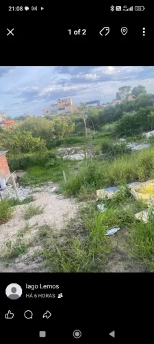 Vendo lote em Jacaraipe 5m de comprimento por 25 m de fundo total 125 m