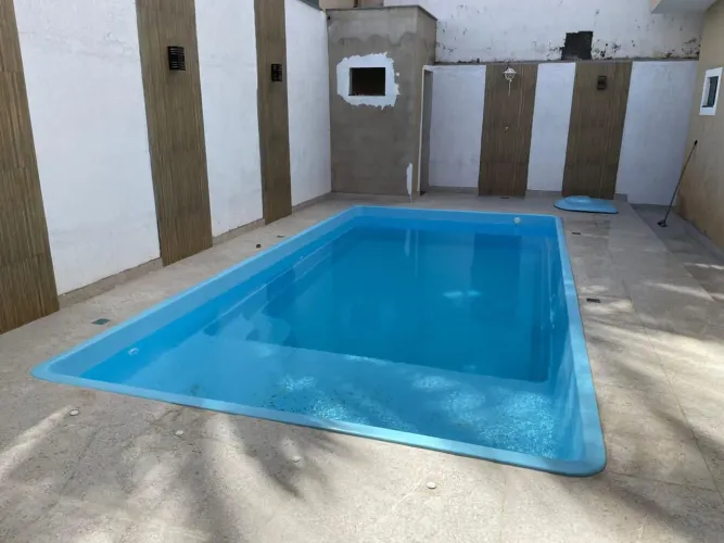 Piscina de fibra em promoção para Brasília 