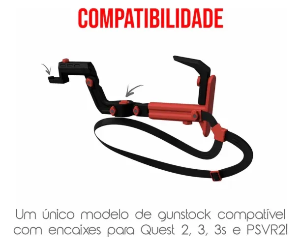 Gunstok para meta quest