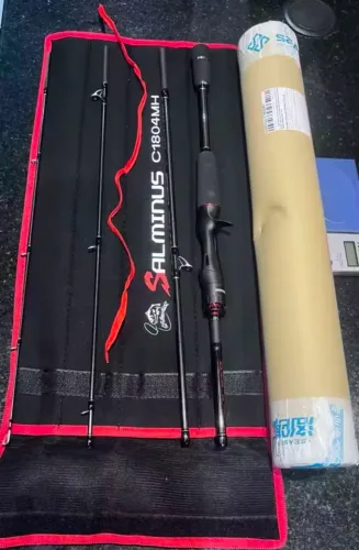 Vara de pesca seasir salminus 18lb ( carretilha)