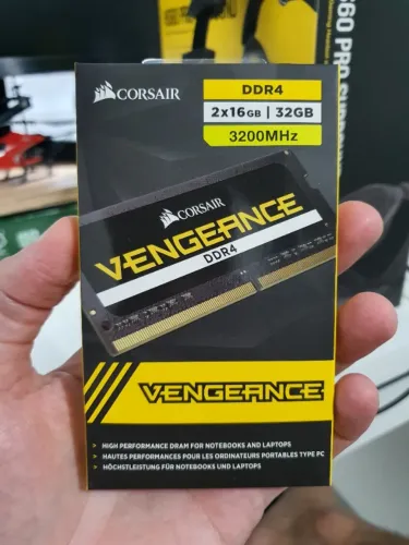 Memória Corsair Ddr4 Vengeance Notebook 32gb(2x16gb)3200mhz