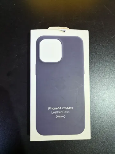 Capa iPhone 14 pro Max couro