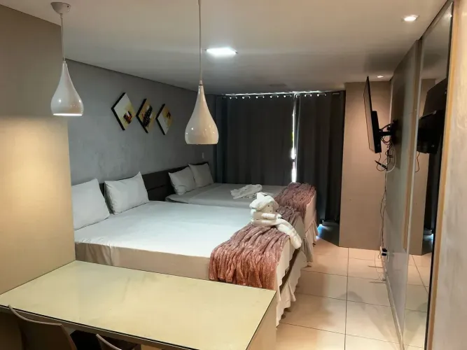 LAGUNA BEACH FLAT | STUDIO MOBILIADO COM ALTA RENTABILIDADE EM PORTO DE GALINHAS