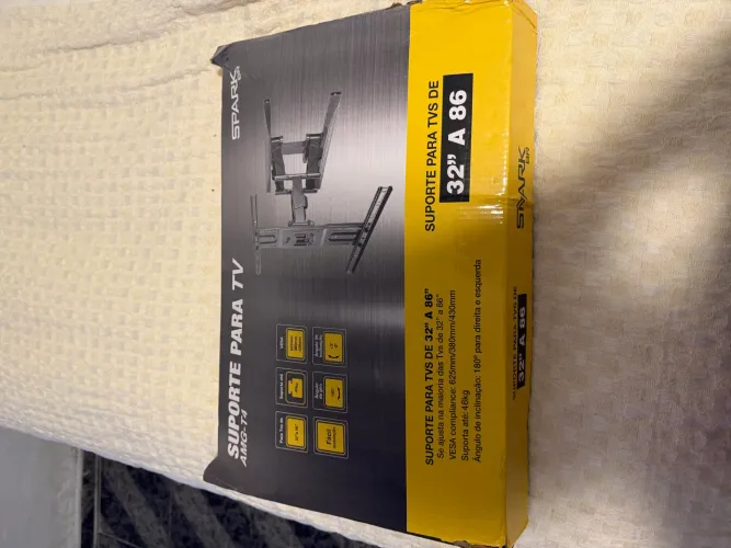 Suporte Para Tv Lcd Led 32 a 86 Polegadas Parede Teto Articulação Padrão Vesa Sparkbr 