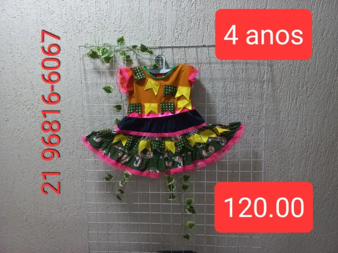 Roupas NOVAS Festa Junina Infantil 