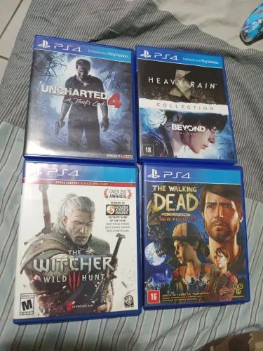 Jogos de PS4 (Preços na Descrição)